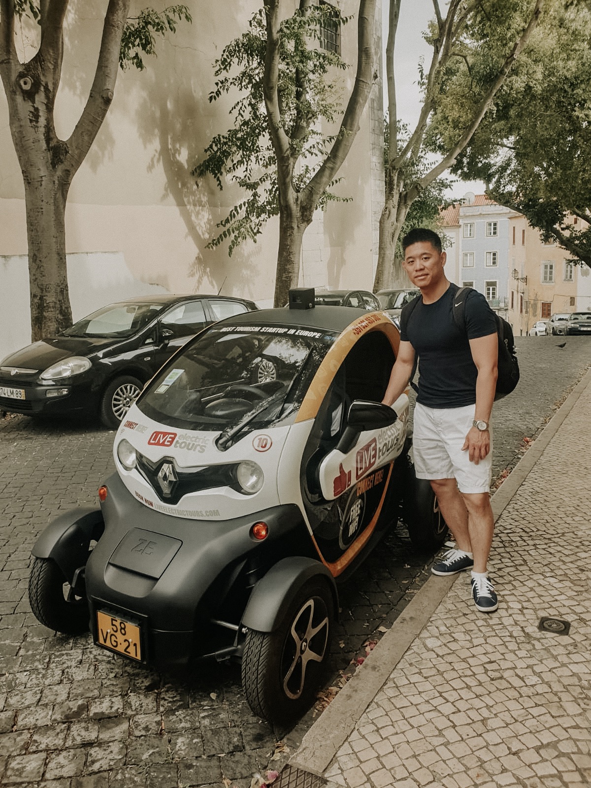 Lisbon twizzy electric car