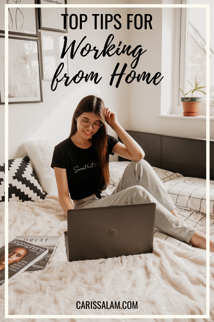 top tips for working from home