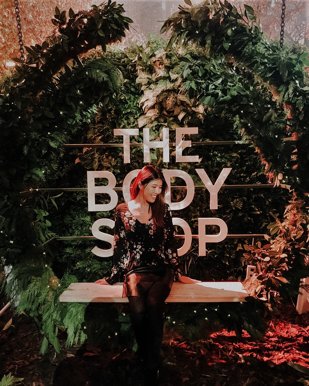 the body shop xmas event