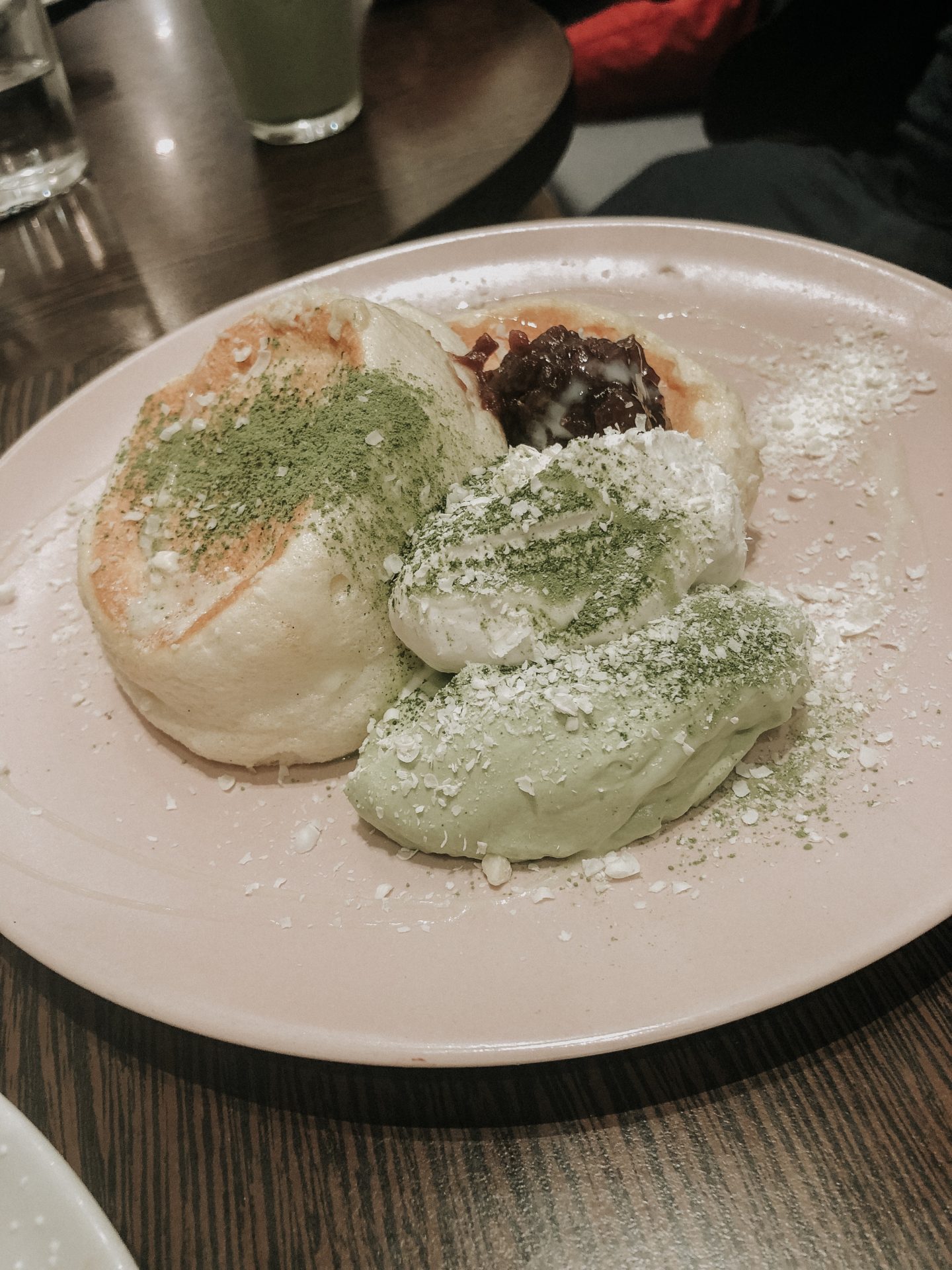 Fuwa Fuwa Pancakes London matcha