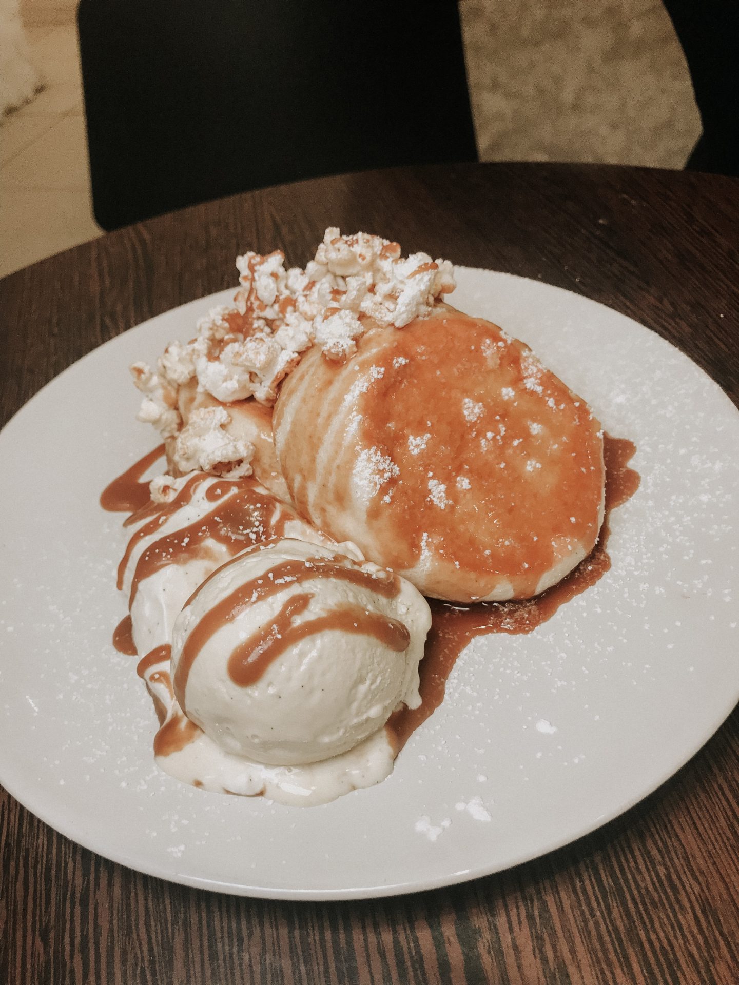 Fuwa Fuwa Pancakes London popcorn