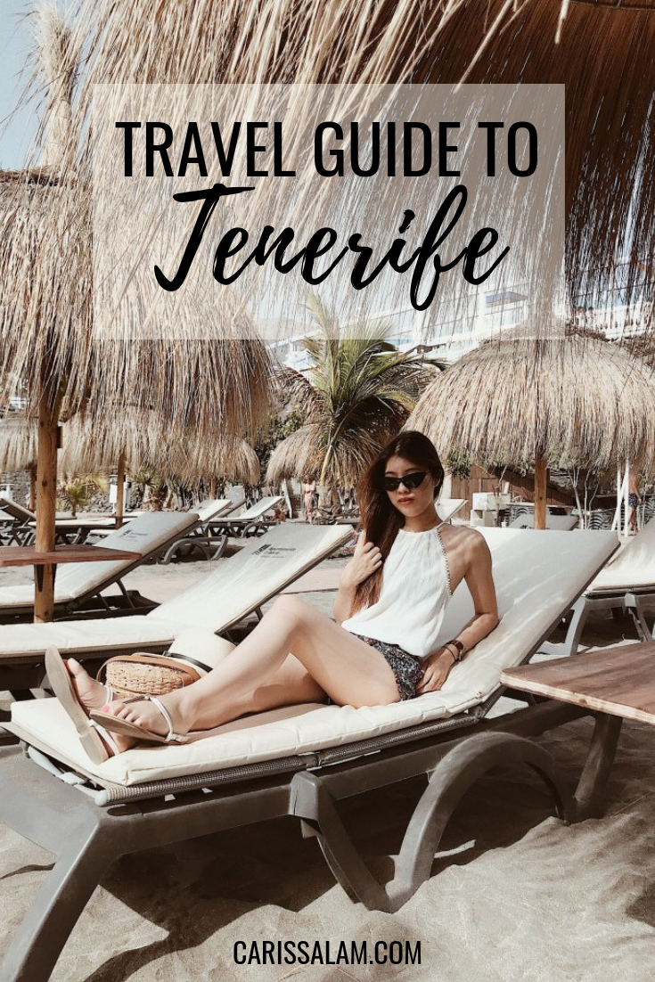 Travel Guide to Tenerife pin